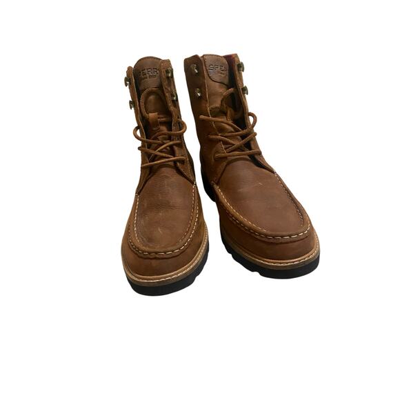 Sperry Women’s Boots STS83838 Brown Leather Lug Size 8.5 - Picture 2 of 8